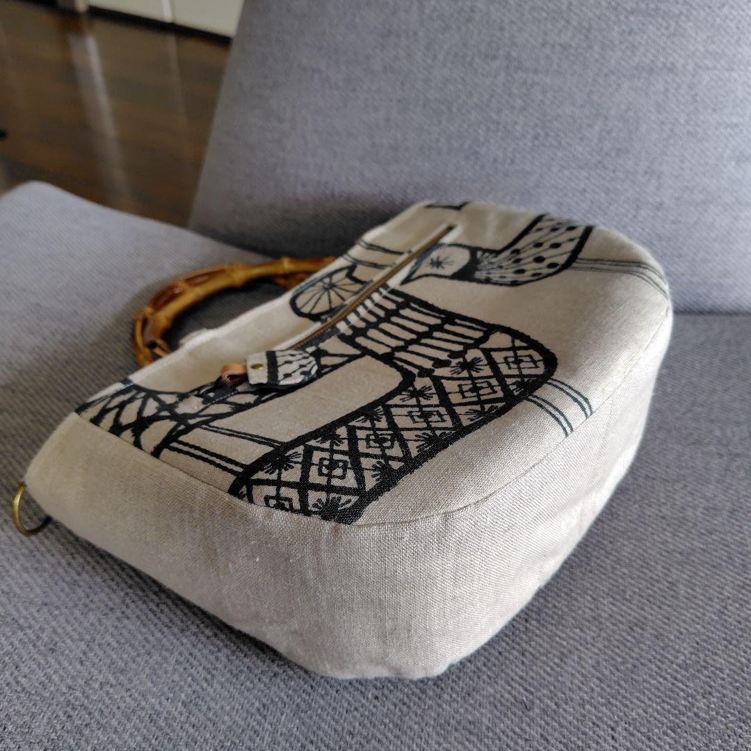 ミナペルホネン　コロンハンドメイドバック