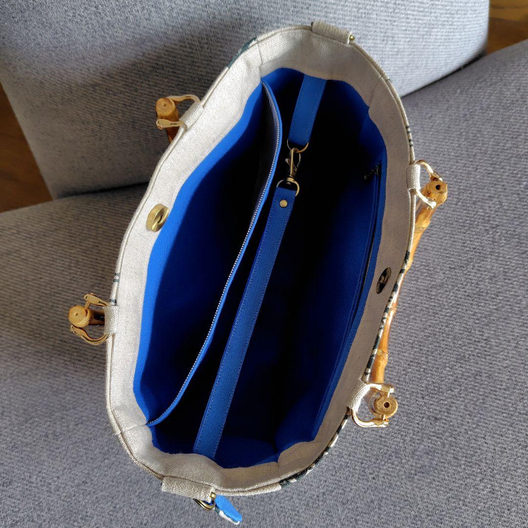 ミナペルホネン　コロンハンドメイドバック