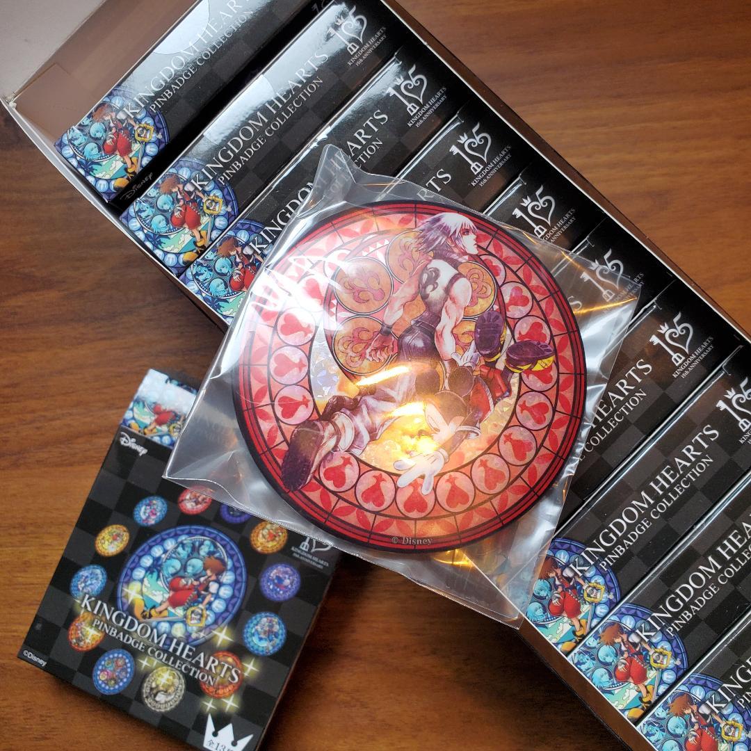 キングダムハーツ　15周年　缶バッジ　全13種