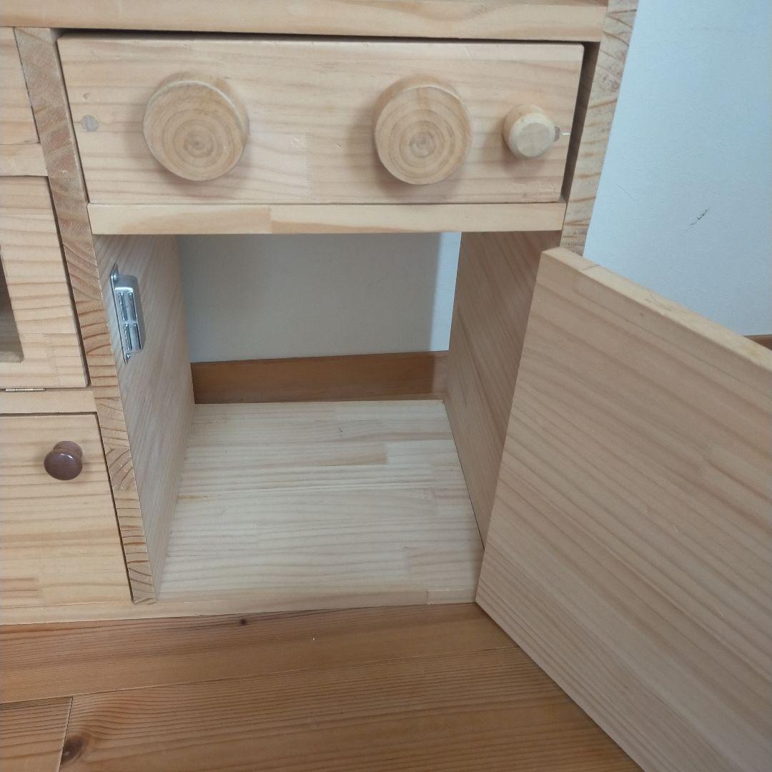 ママごとキッチン　ままごとキッチン　ママゴトキッチン　diy 　手作り　木製