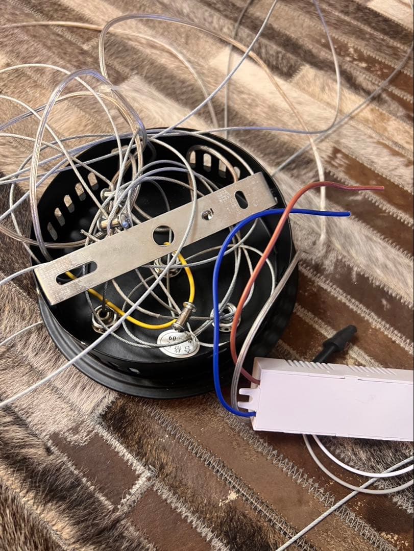 【直径80cm】特大LEDペンダントライト 北欧モダン 高さ調整可 青山購入