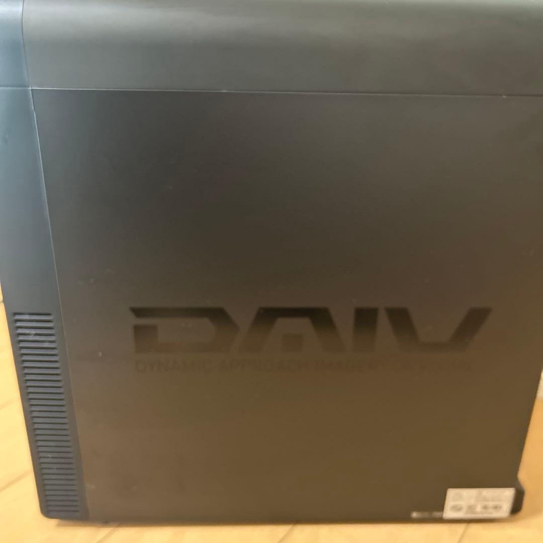 DAIV FX-I7G80 RTX5080 メモリ64GB ほぼ未使用