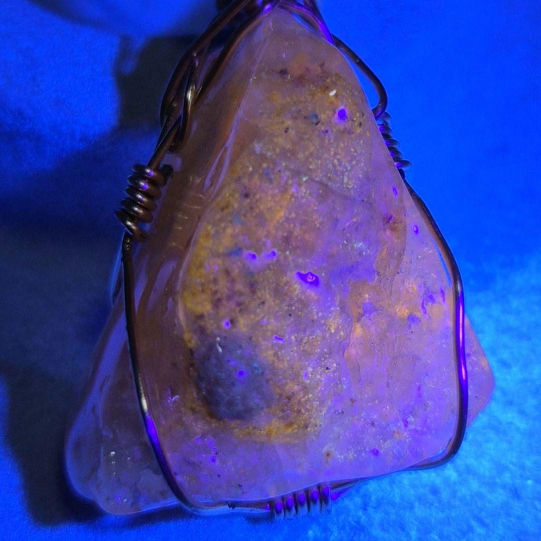 北海道 然別オパール 大雪オパール ワイヤーペントップ