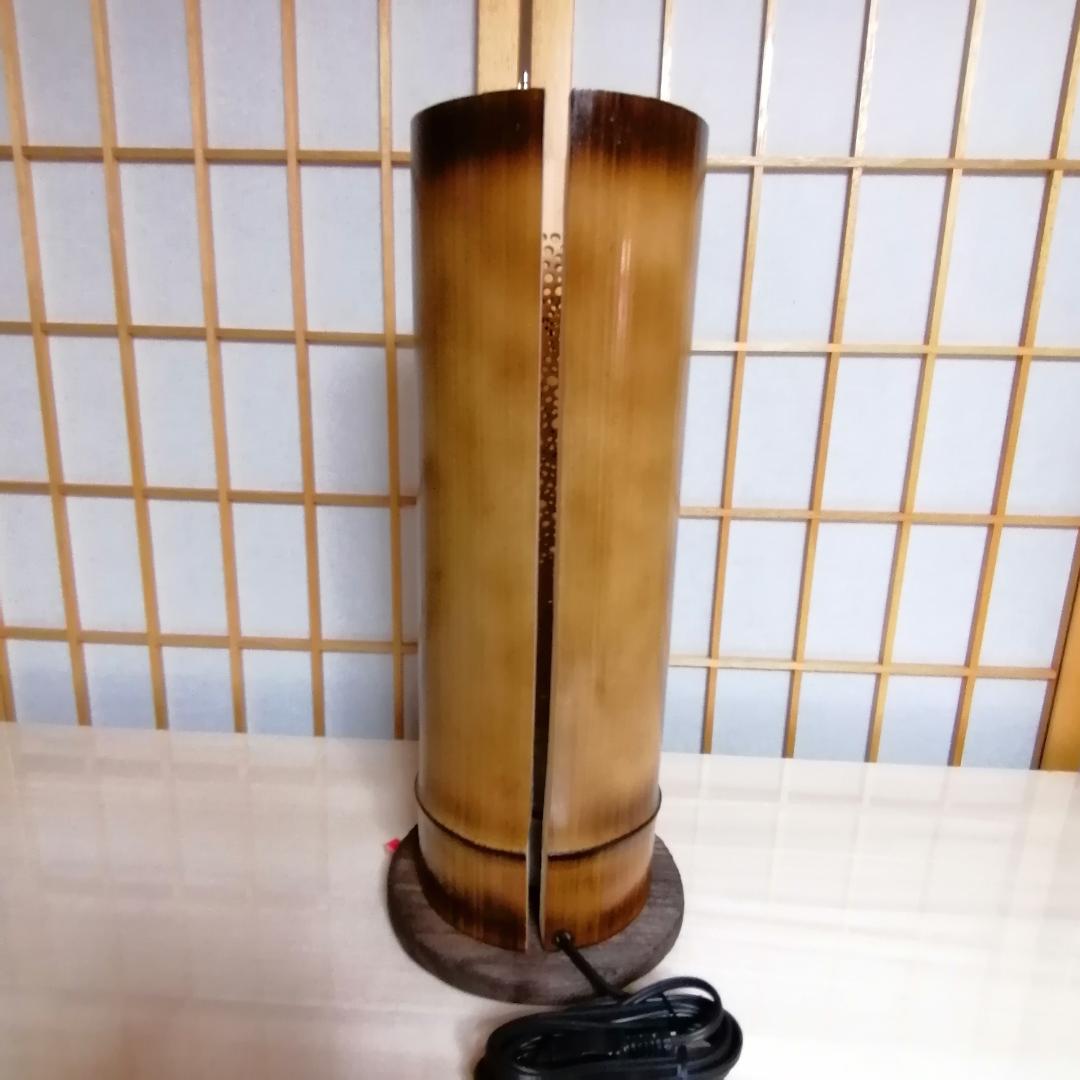 癒し灯火　竹行灯　No23210 (絆灯火)