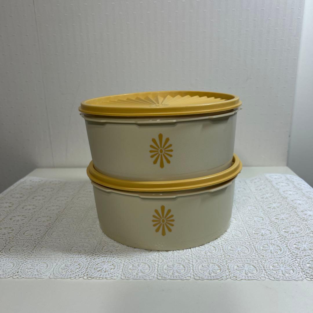 TUPPERWARE＊マキシデコレーター・保存容器・大容量・2個