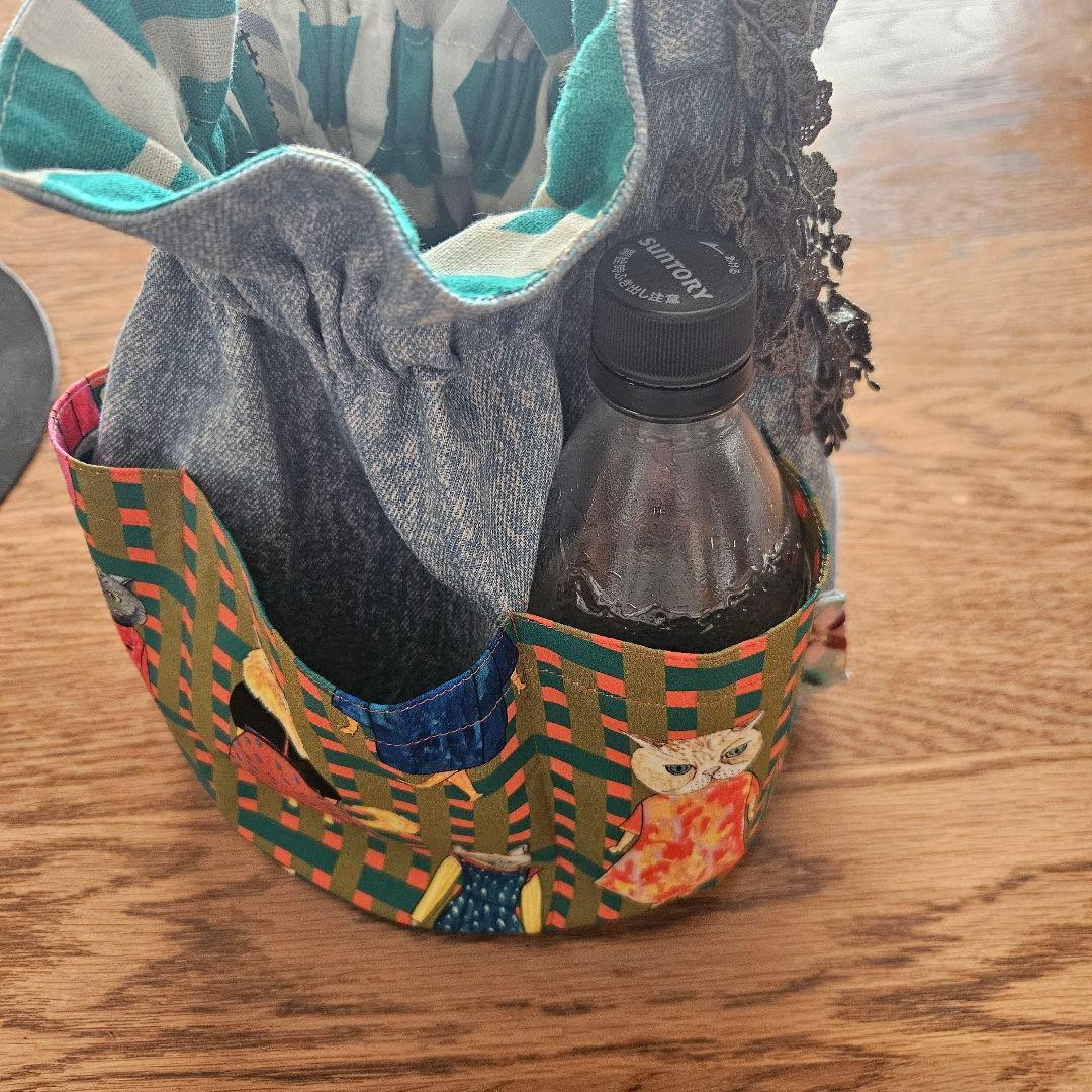 マンナイン生地使用　肩掛けバッグ