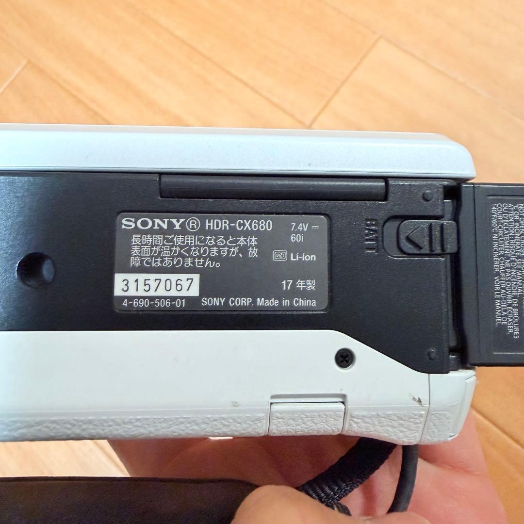 SONY HDR-CX680 ビデオカメラ本体