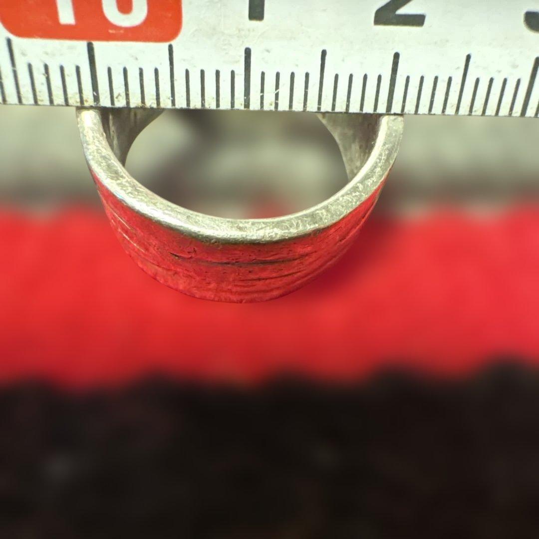 jorma.sさん専用　ナバホ族　ターコイズのシルバーリング　指輪