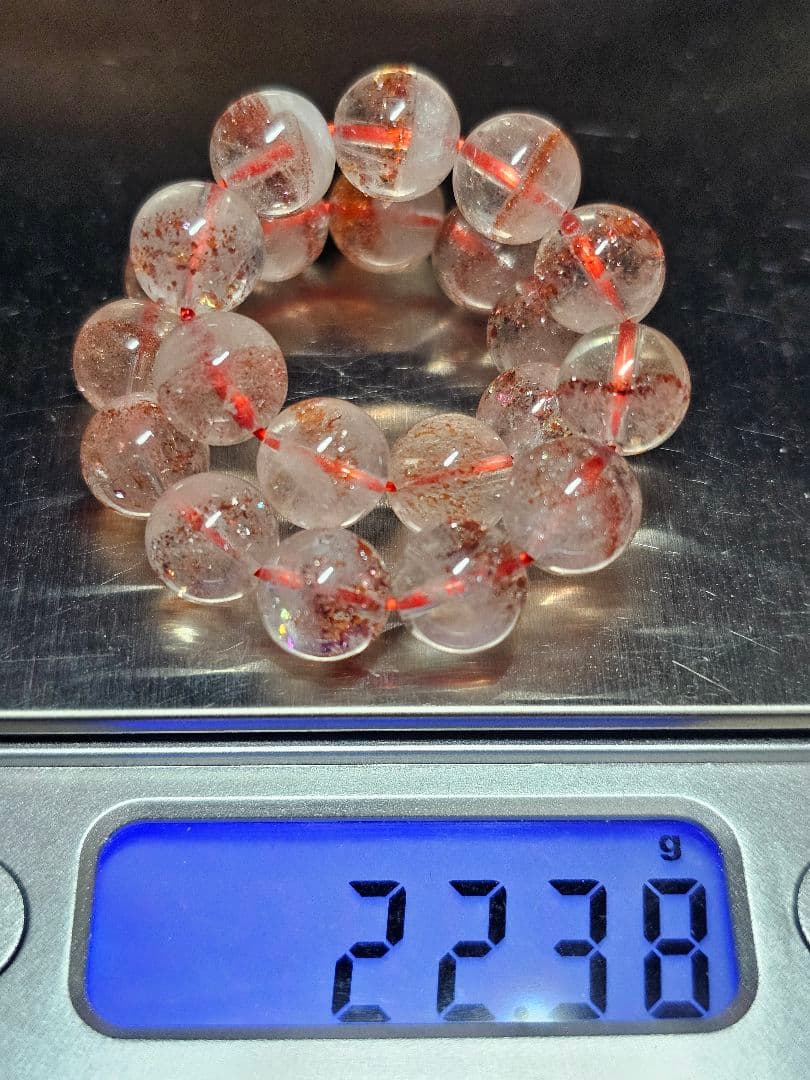 9.6㎜　レピドクロサイトインクォーツ(ファイヤークォーツ)