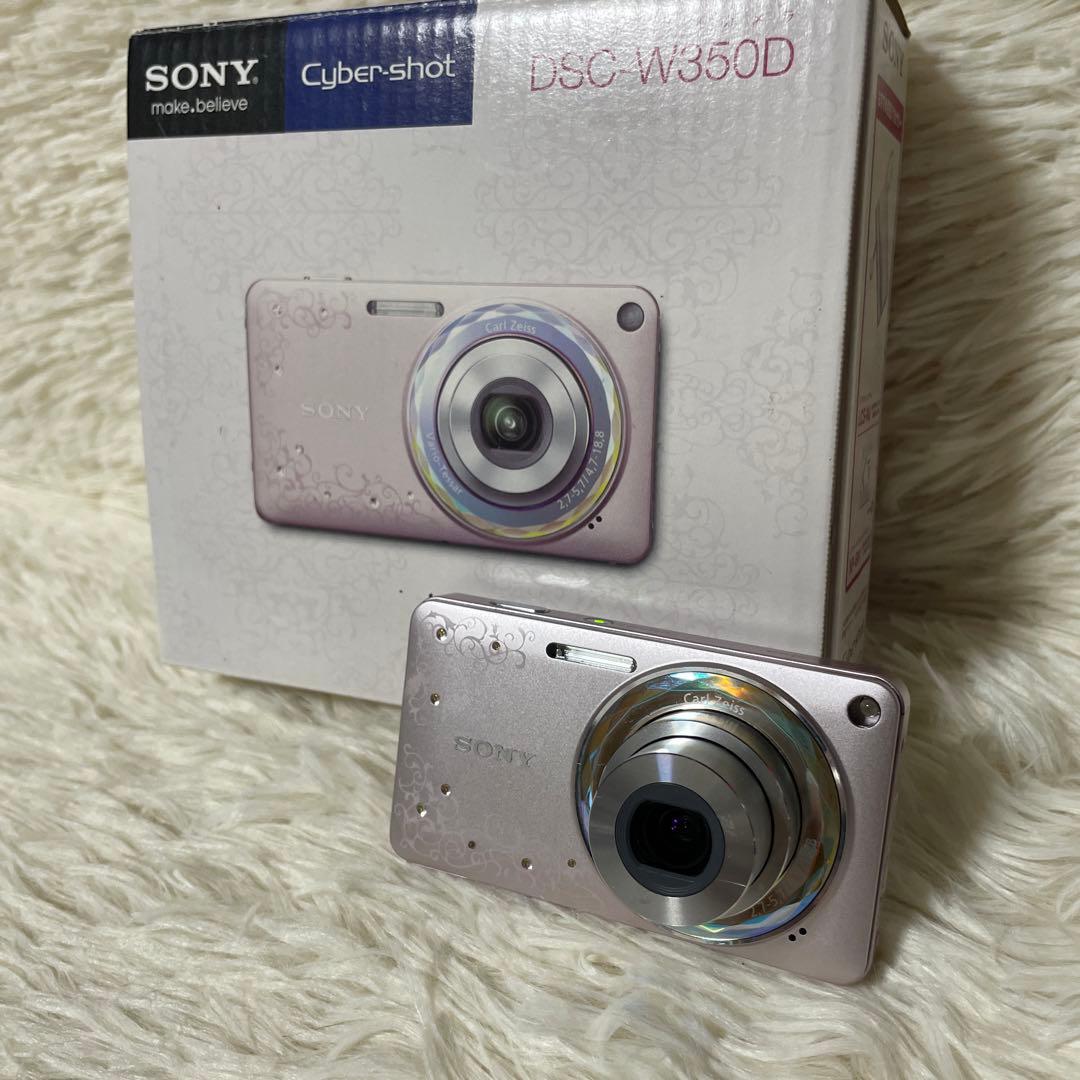 SONY Cyber-shot DSC-W350Dジュエルピンク