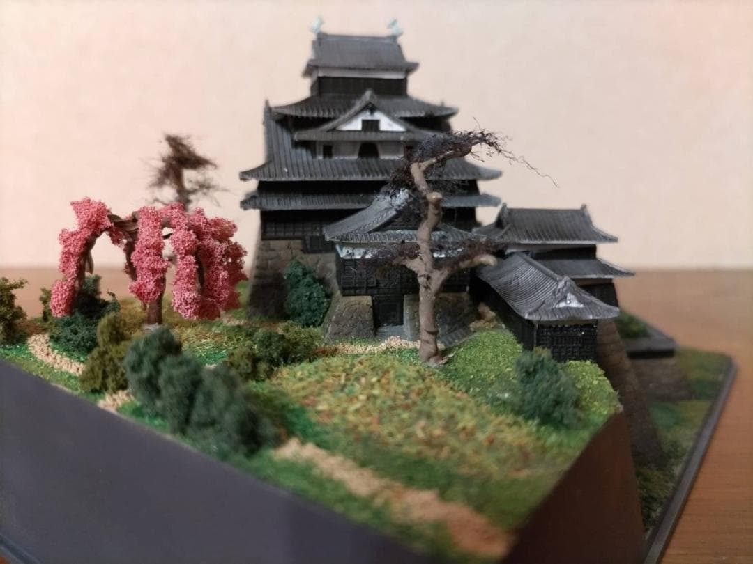 松江城プラモデル完成品