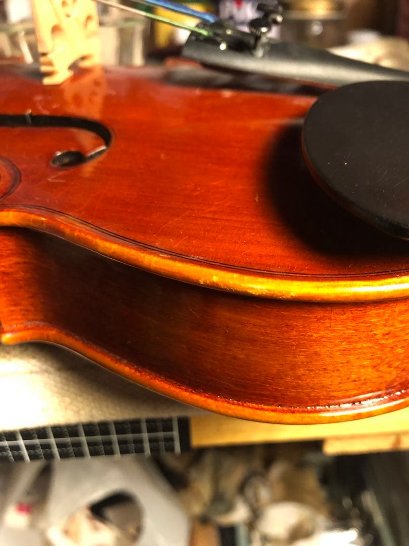 【駒&魂柱調整済】suzuki分数バイオリンNo230 1/4 2015