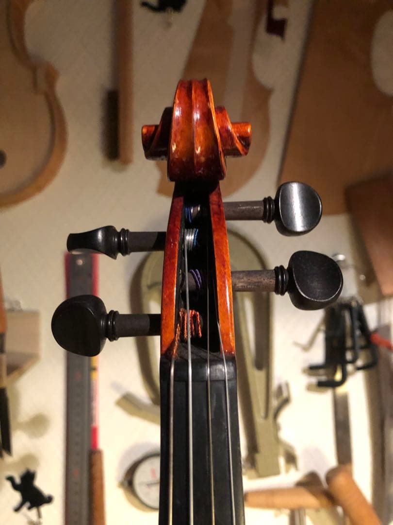 【駒&魂柱調整済】suzuki分数バイオリンNo230 1/4 2015