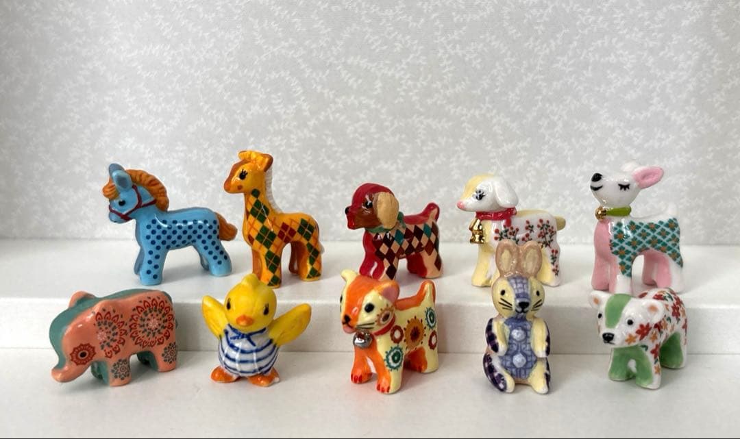 フェーヴ　子供時代のぬいぐるみ　フランス製　ミニチュア