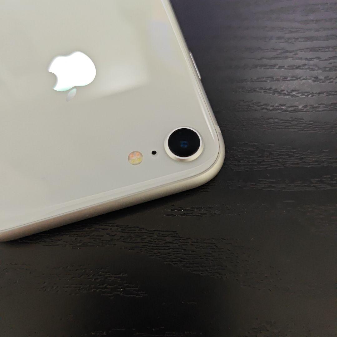 iPhone8 128GB シルバー 新品ケース フィルム付き