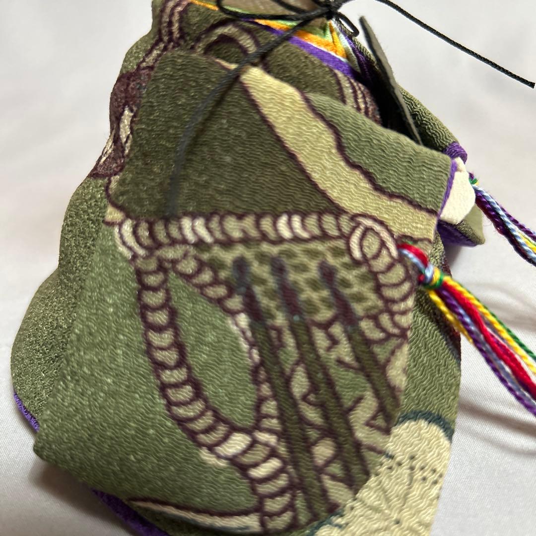 古布で作ったちりめん細工のうさぎのお雛様