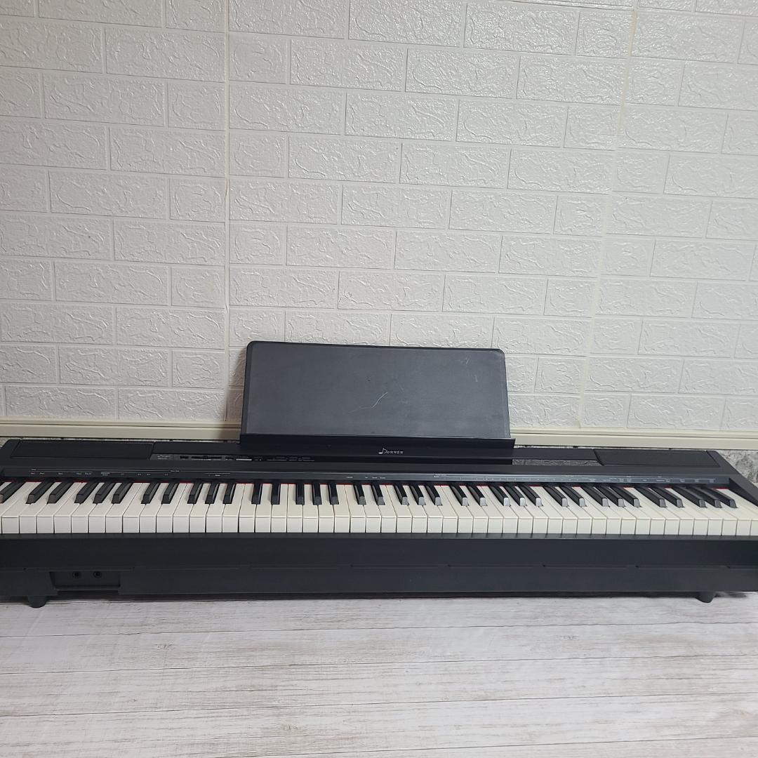Donner 電子ピアノ 88鍵盤 キーボード DEP-10 譜面台付 ブラック
