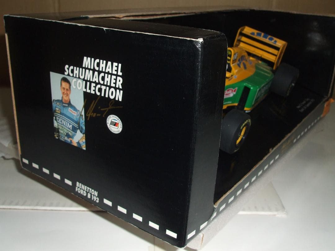 箱に難あり　ベネトン　フォード　Ｂ１９３Ｂ　シューマッハ　＃５　ノードライバー