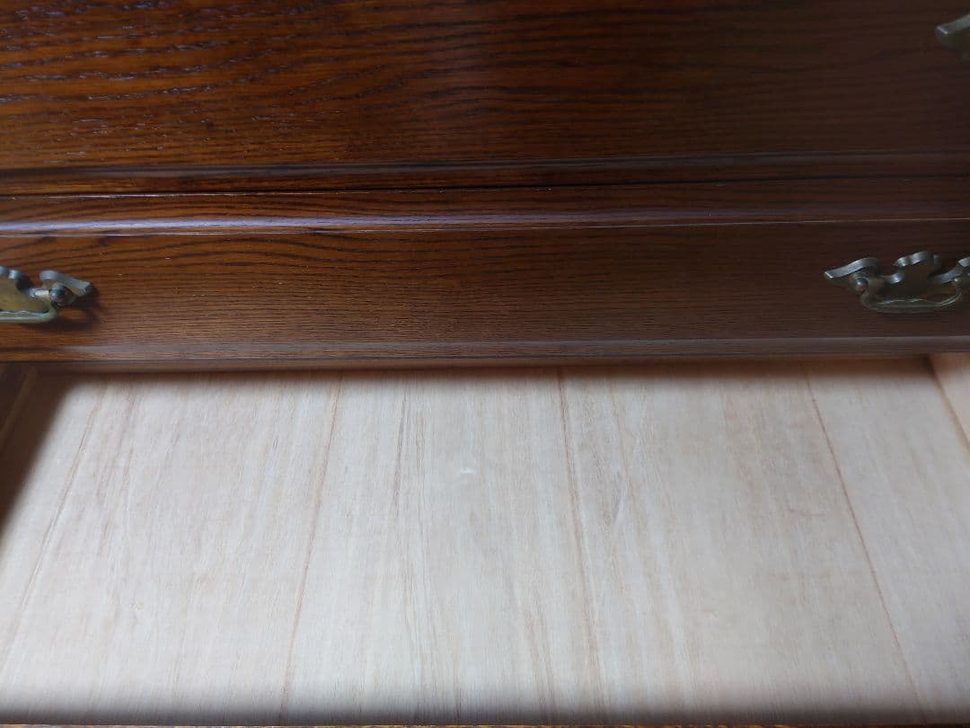 ナラ無垢材 木製 チェスト キャビネット 洋服箪笥 7段 楢無垢 タンス たんす