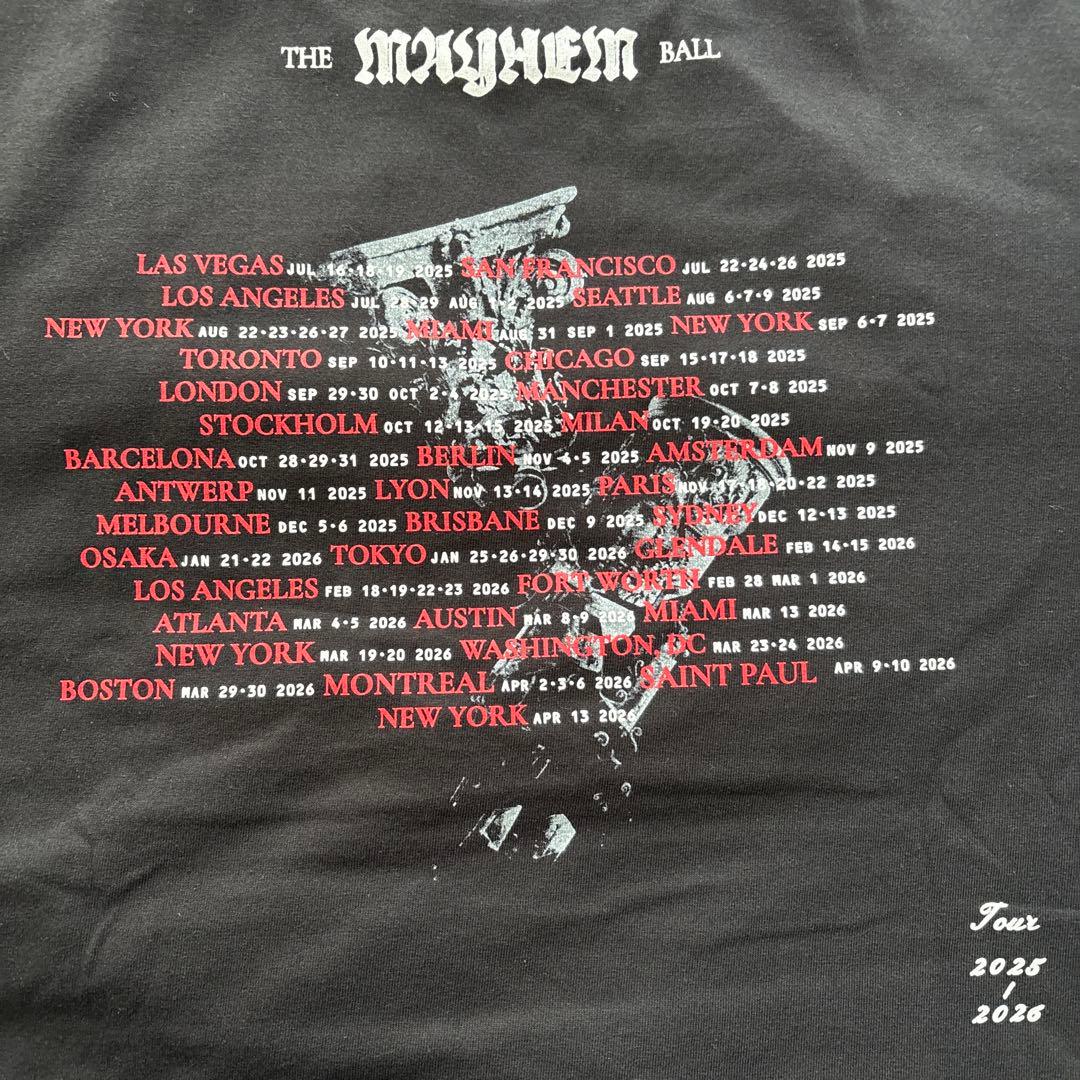 Y*！様 LADY GAGA MAYHEM DANCE OR DIE Tシャツ