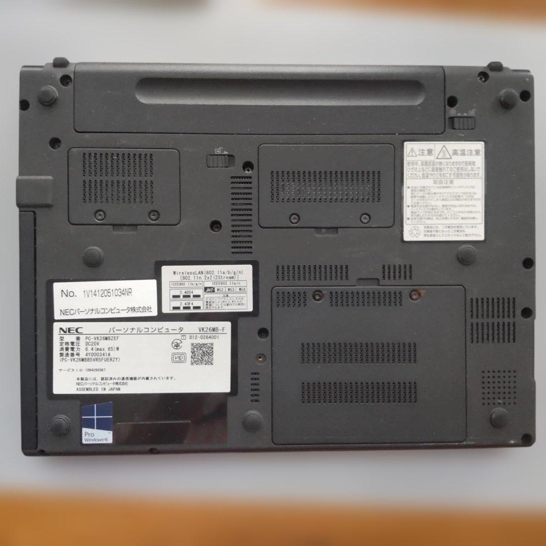 超軽量NEC VersaPro 12インチ Core i5 8GB