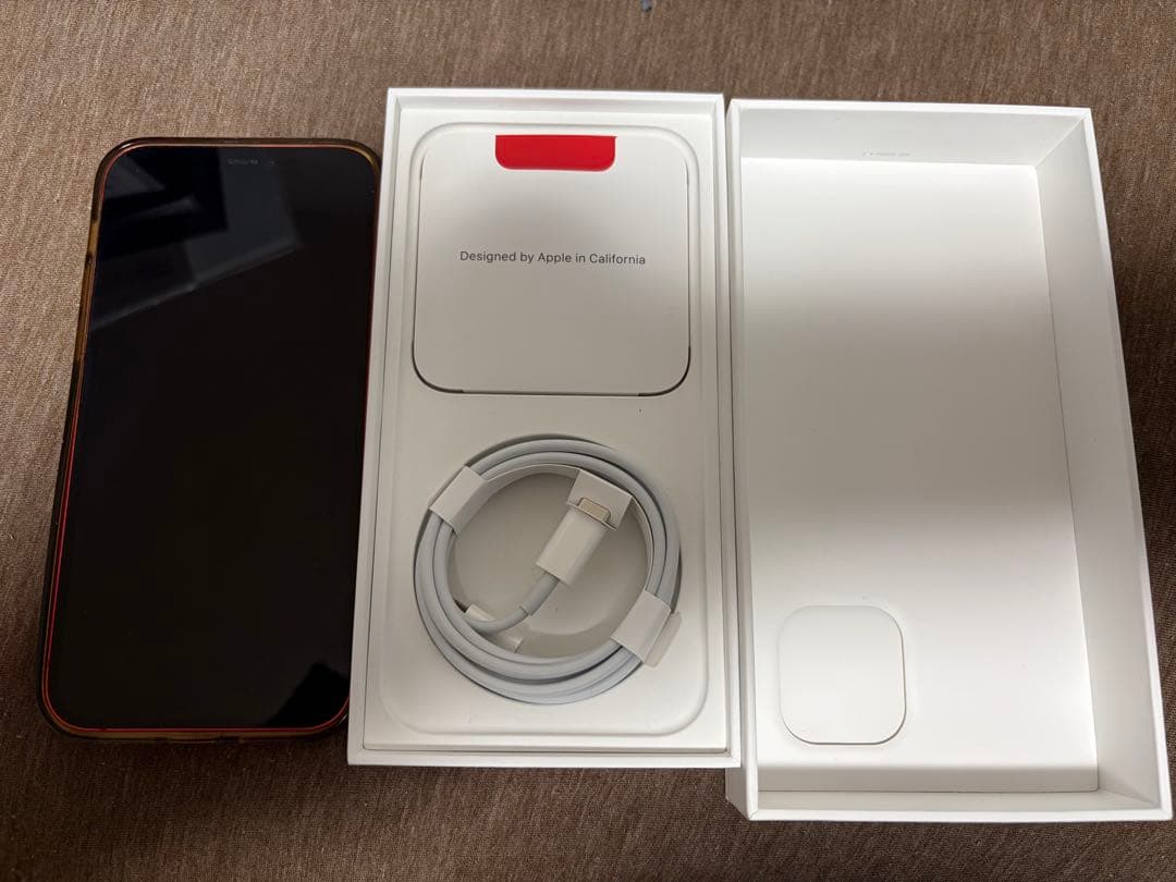 携帯電話本体 iPhone12 256GB RED