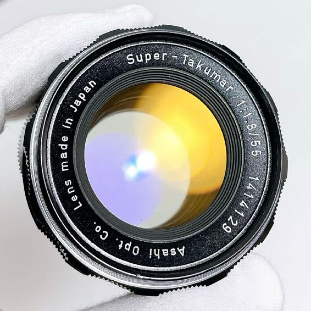 【外観美品】Super Takumar 55mm f1.8 整備済 m42