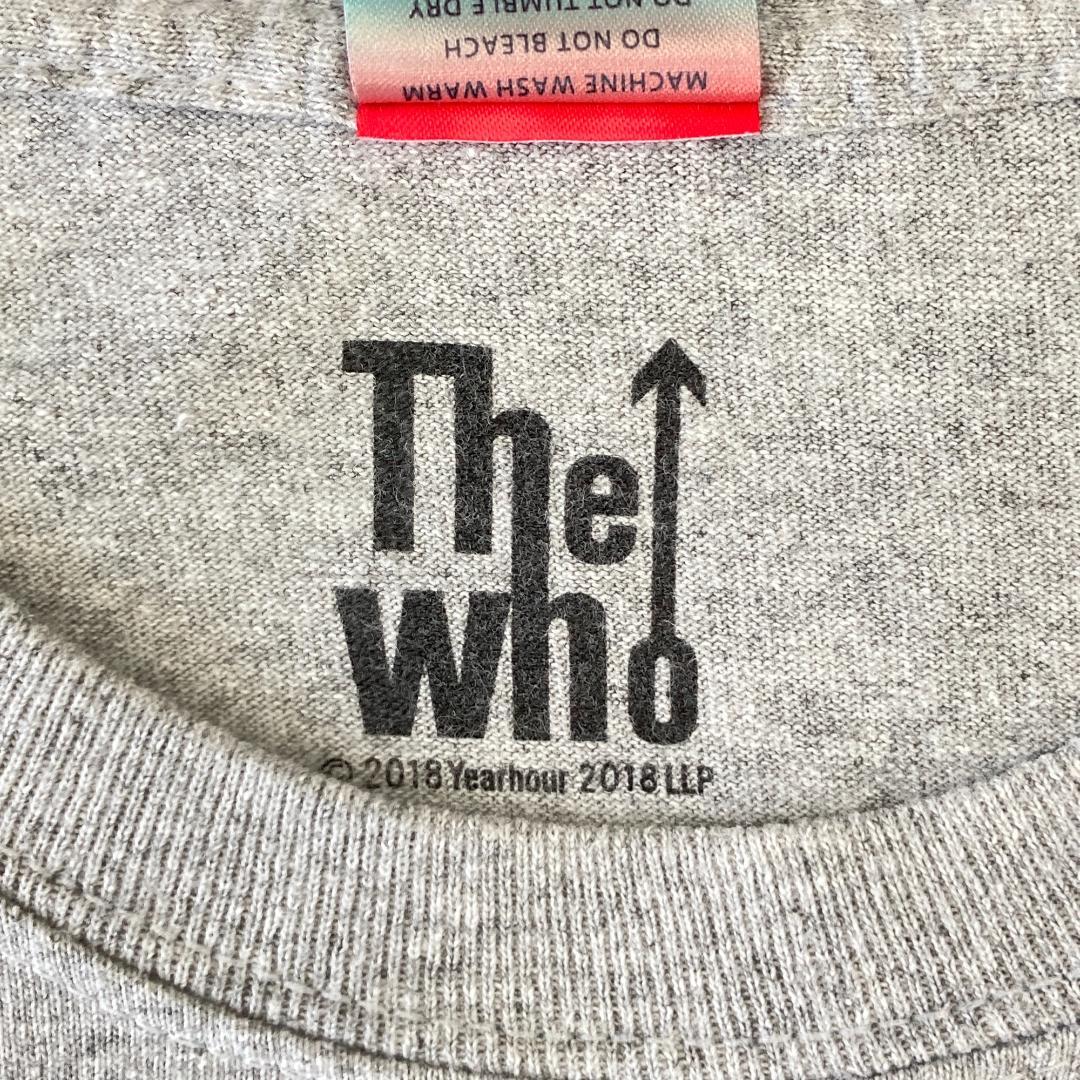 ★美品 The who ザ・フー グレー 半袖 Tシャツ・カットソー S
