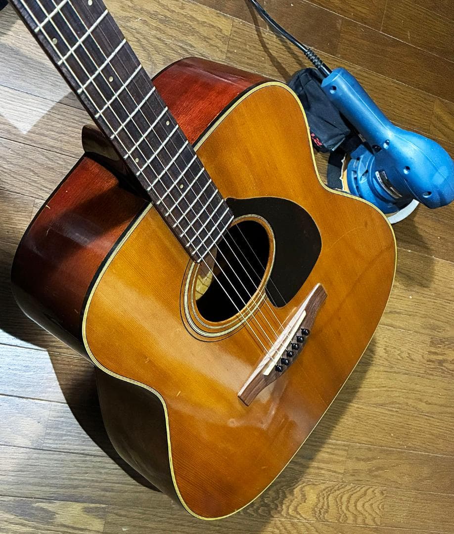 ★綺麗な音色で激鳴りジャパンビンテージ！ヤマハFG-180赤ラベル！動画有り！★