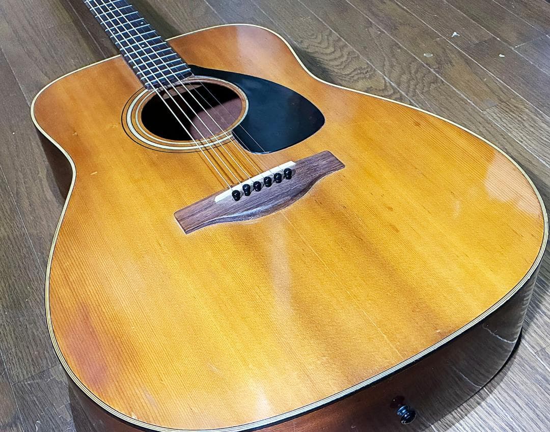 ★綺麗な音色で激鳴りジャパンビンテージ！ヤマハFG-180赤ラベル！動画有り！★