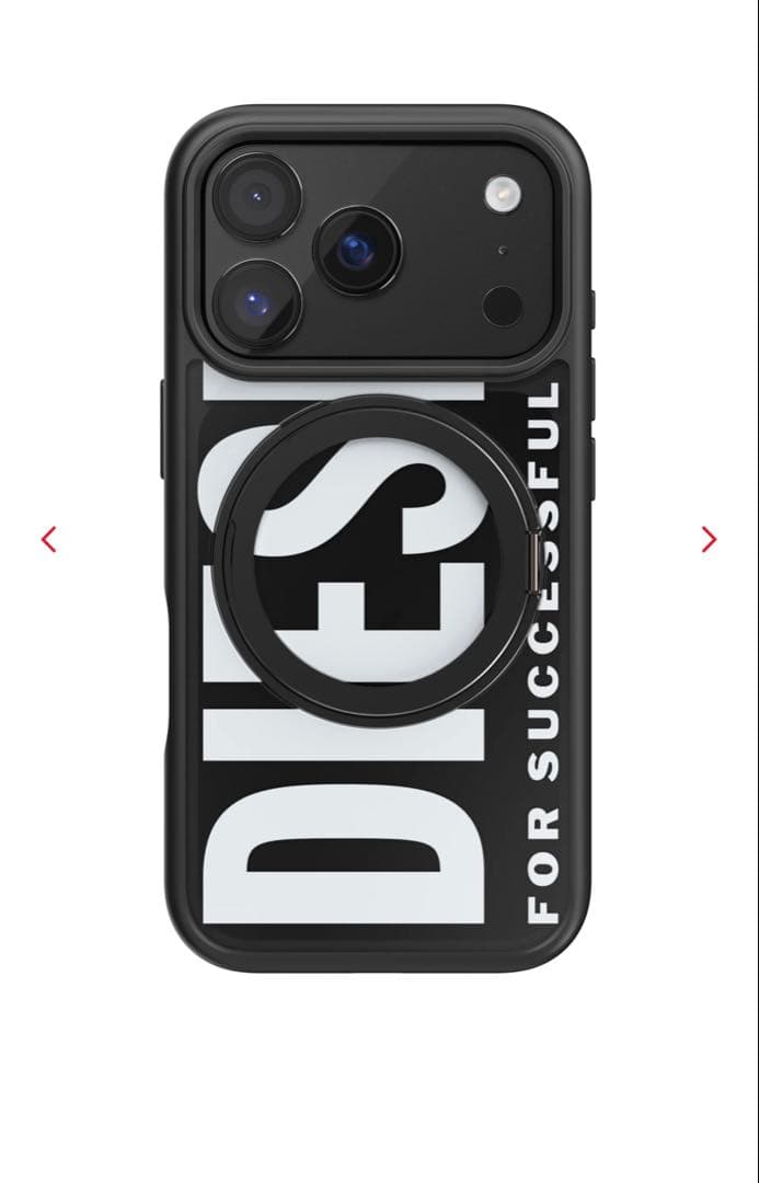 DIESEL Ring Stand Case iPhone 17 pro ケース