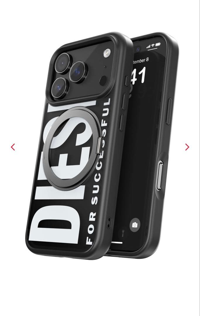 DIESEL Ring Stand Case iPhone 17 pro ケース