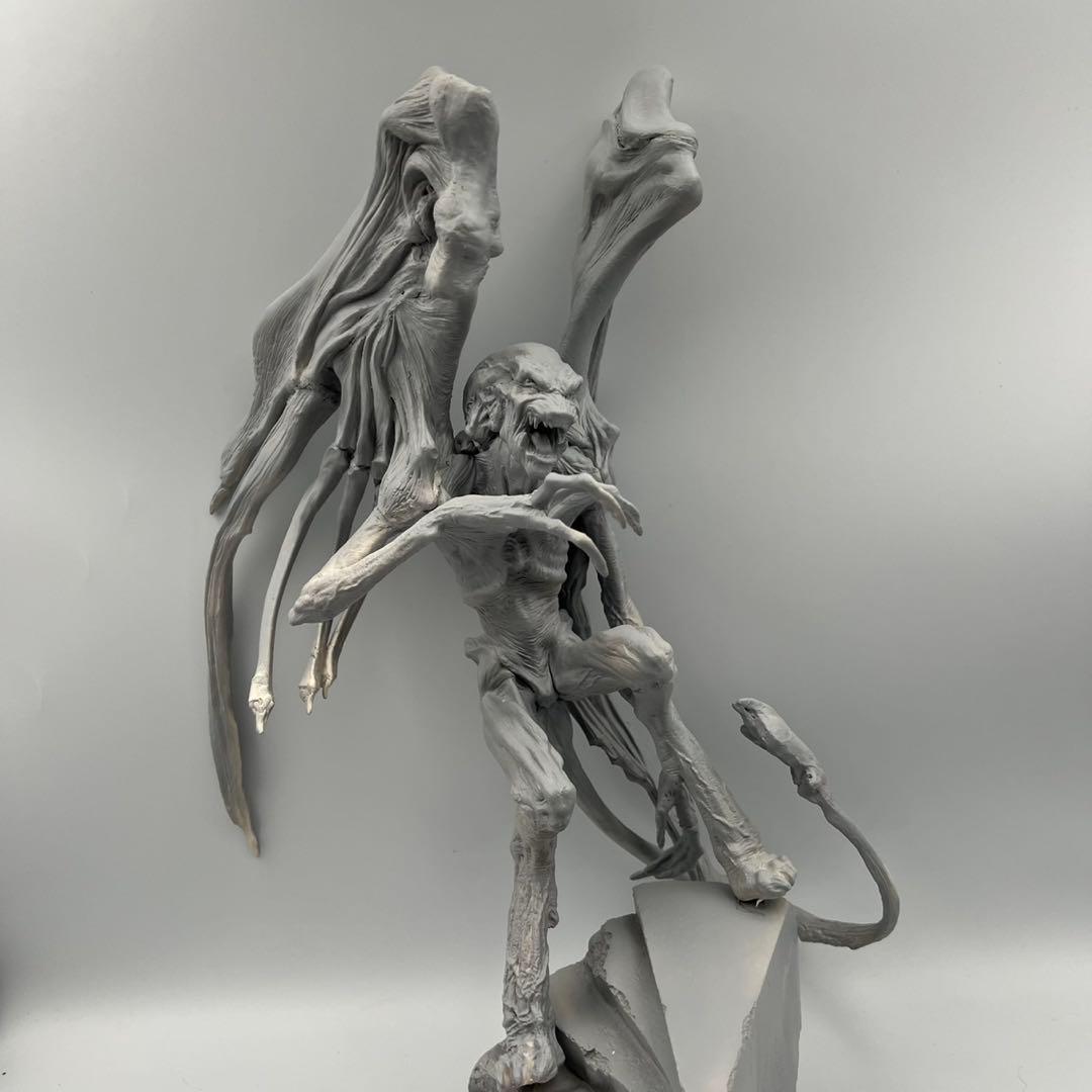 竹谷隆之　パンプキンヘッド　ガレージキット　手つき品　現状　フィギュア