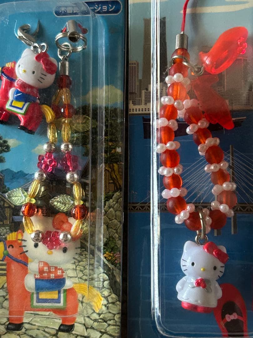 ハローキティ ご当地 ストラップ 5個セット