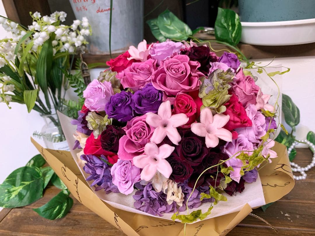 〜chic et élégant〜華やかなアレンジ✩⃛♪ケース付き