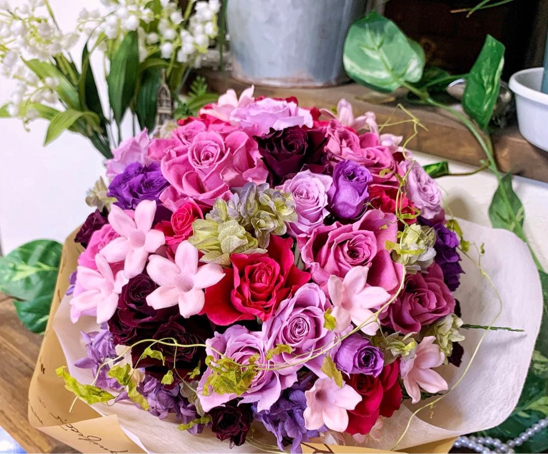 〜chic et élégant〜華やかなアレンジ✩⃛♪ケース付き