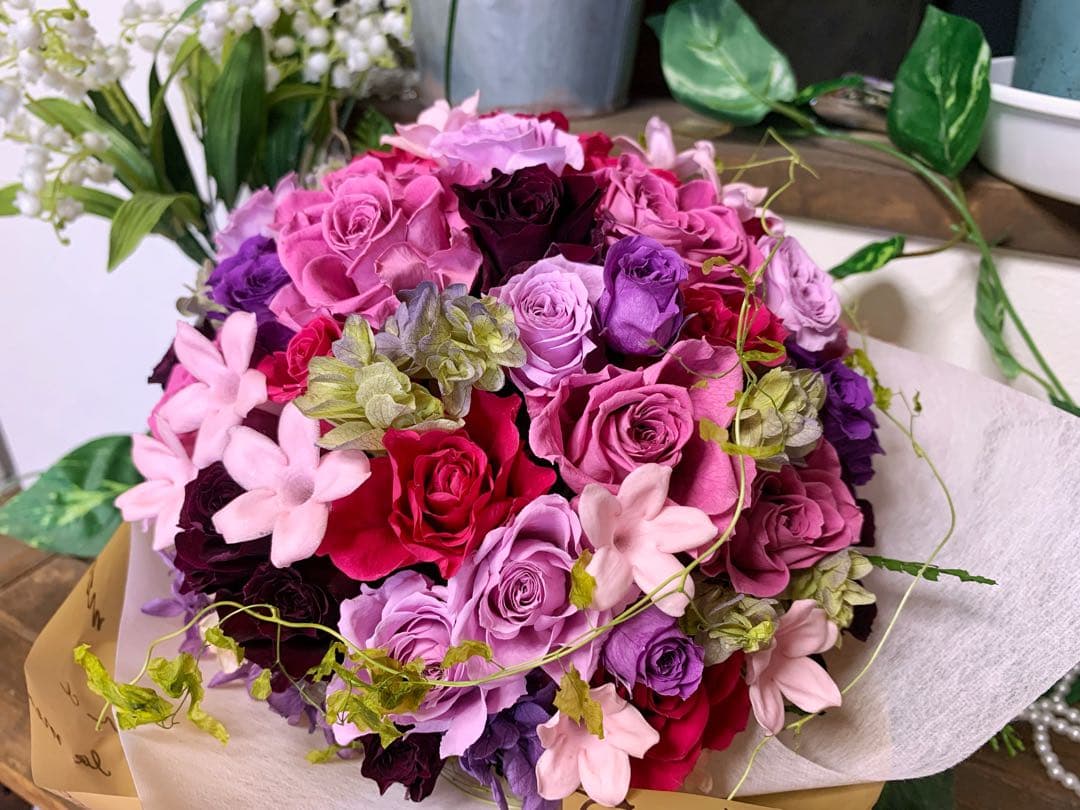 〜chic et élégant〜華やかなアレンジ✩⃛♪ケース付き