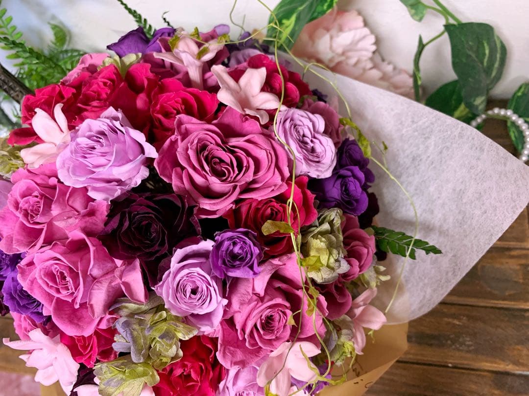 〜chic et élégant〜華やかなアレンジ✩⃛♪ケース付き