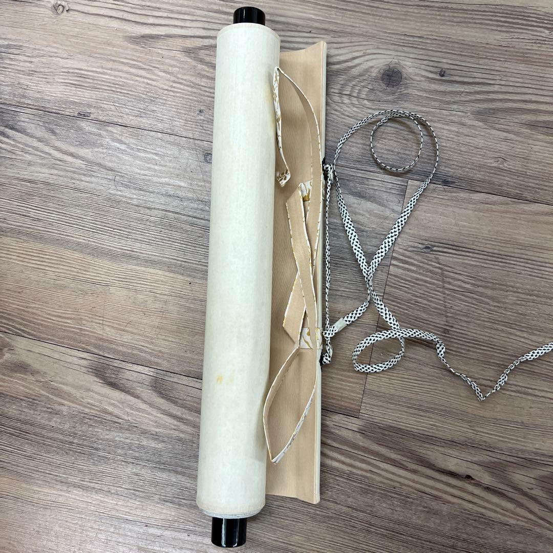 寛州老師筆　福寿海音量　掛け軸　共箱　L202㎝　東な7-1210☆2F