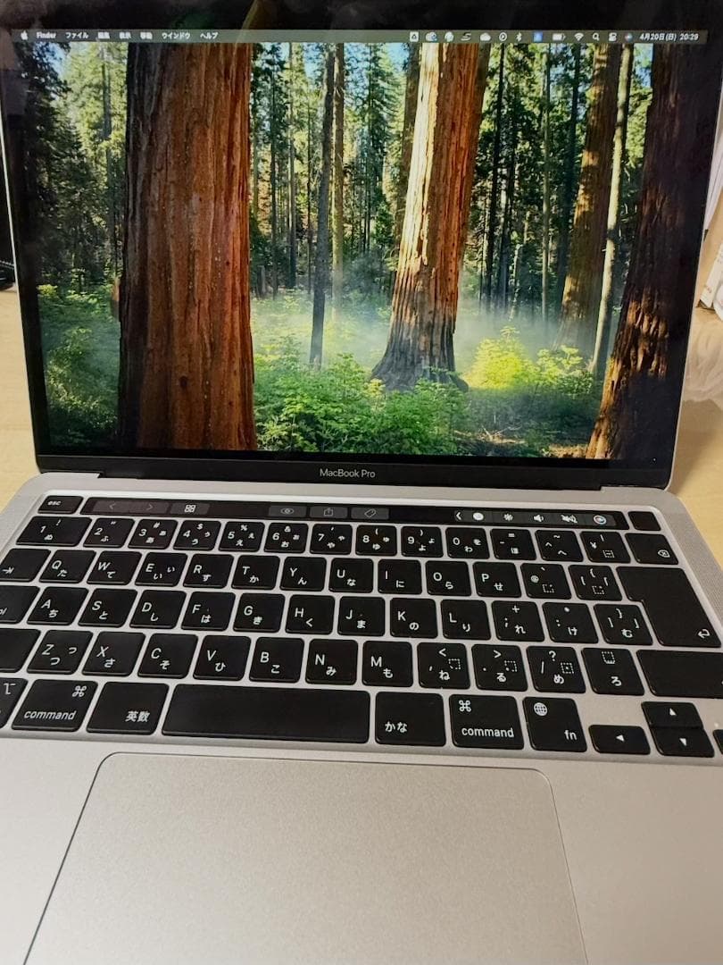 MacBook Pro M1チップ 13インチ シルバー 512GB SSD