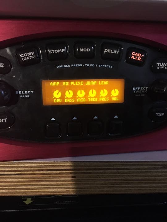 LINE6 POD XT PRO 美品 ファームウェア更新済