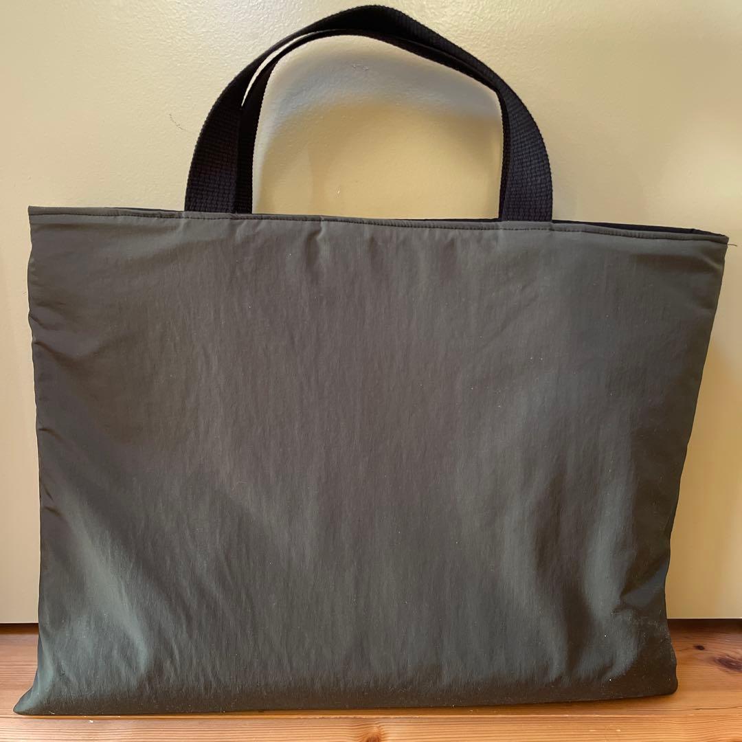 入園入学グッズ　サイズオーダー　カーキ無地　撥水加工生地　名前刺繍