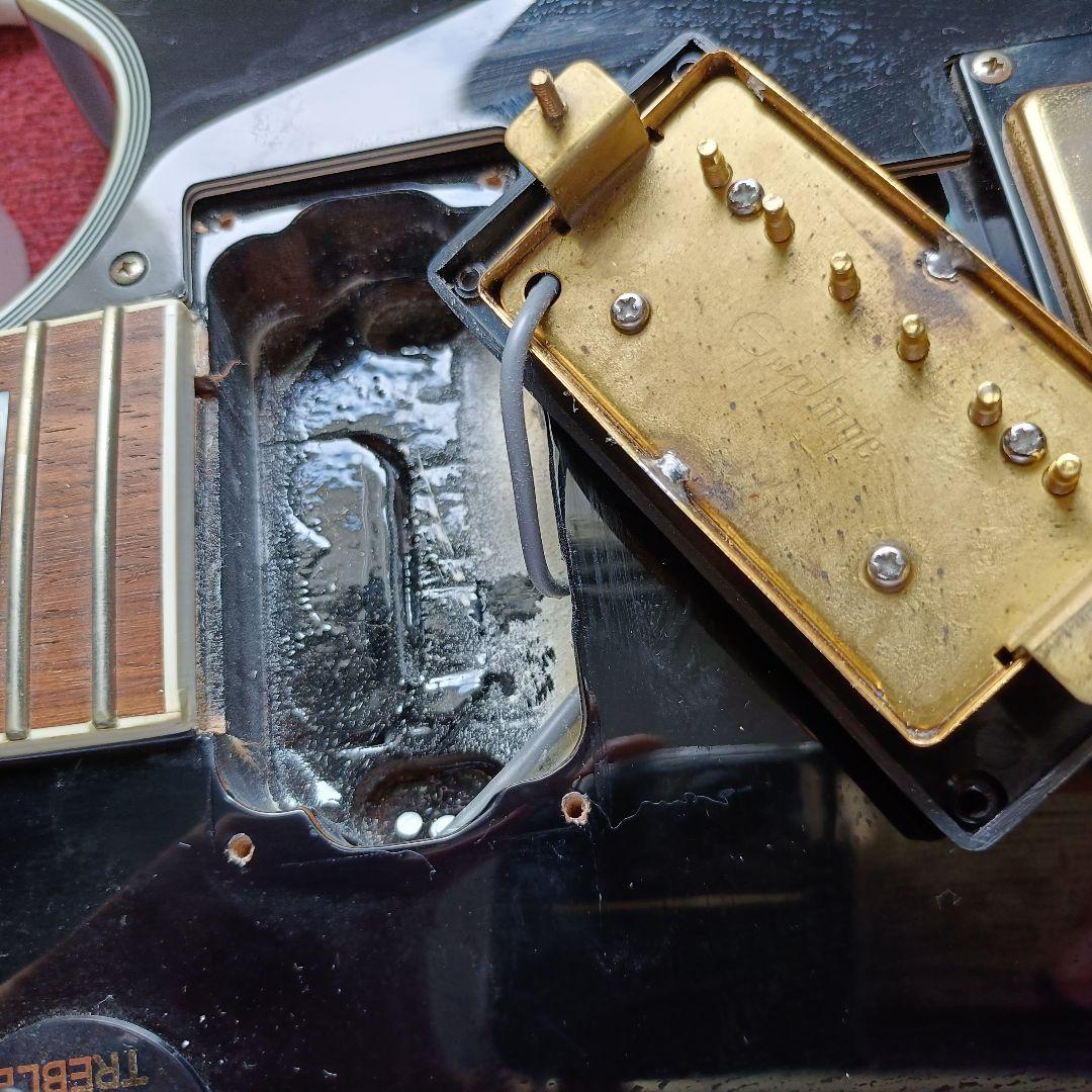 メンテ済｜Epiphone Les Paul Custom ブラック