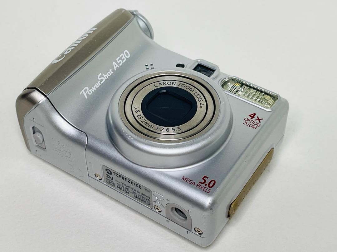 【便利な単三電池で使用可】Canon PowerShot A530 キヤノン