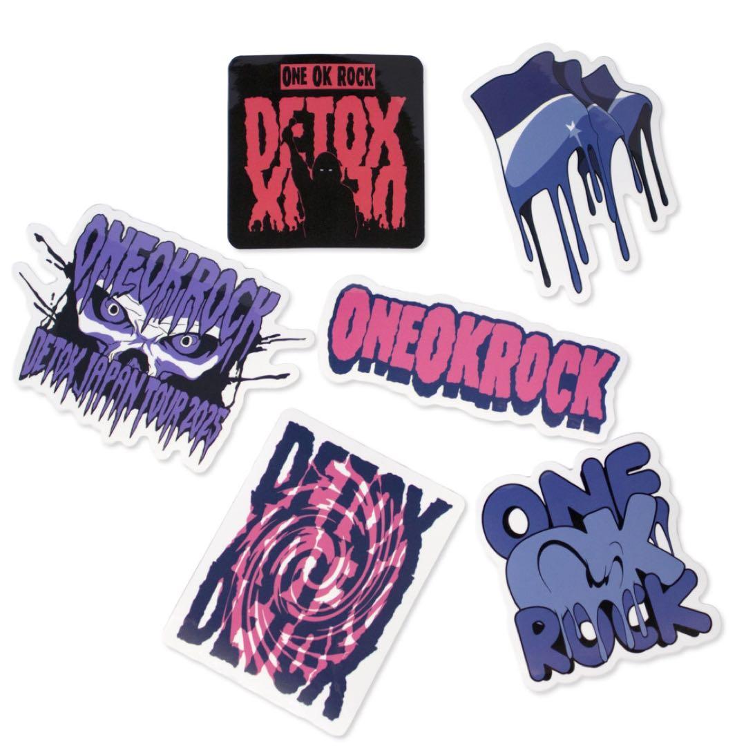 ONE OK ROCK DETOX ステッカー キーホルダー ラバーバンド