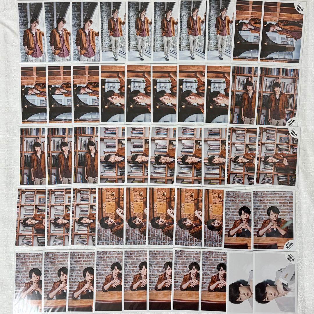 【まとめ売り】嵐 公式写真 個人ソロ 櫻井翔 585枚 ライブ フォトセ6点