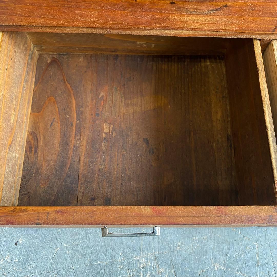 アンティーク 小引き出し 抽斗 小物入れ 無垢材 昭和レトロ z408