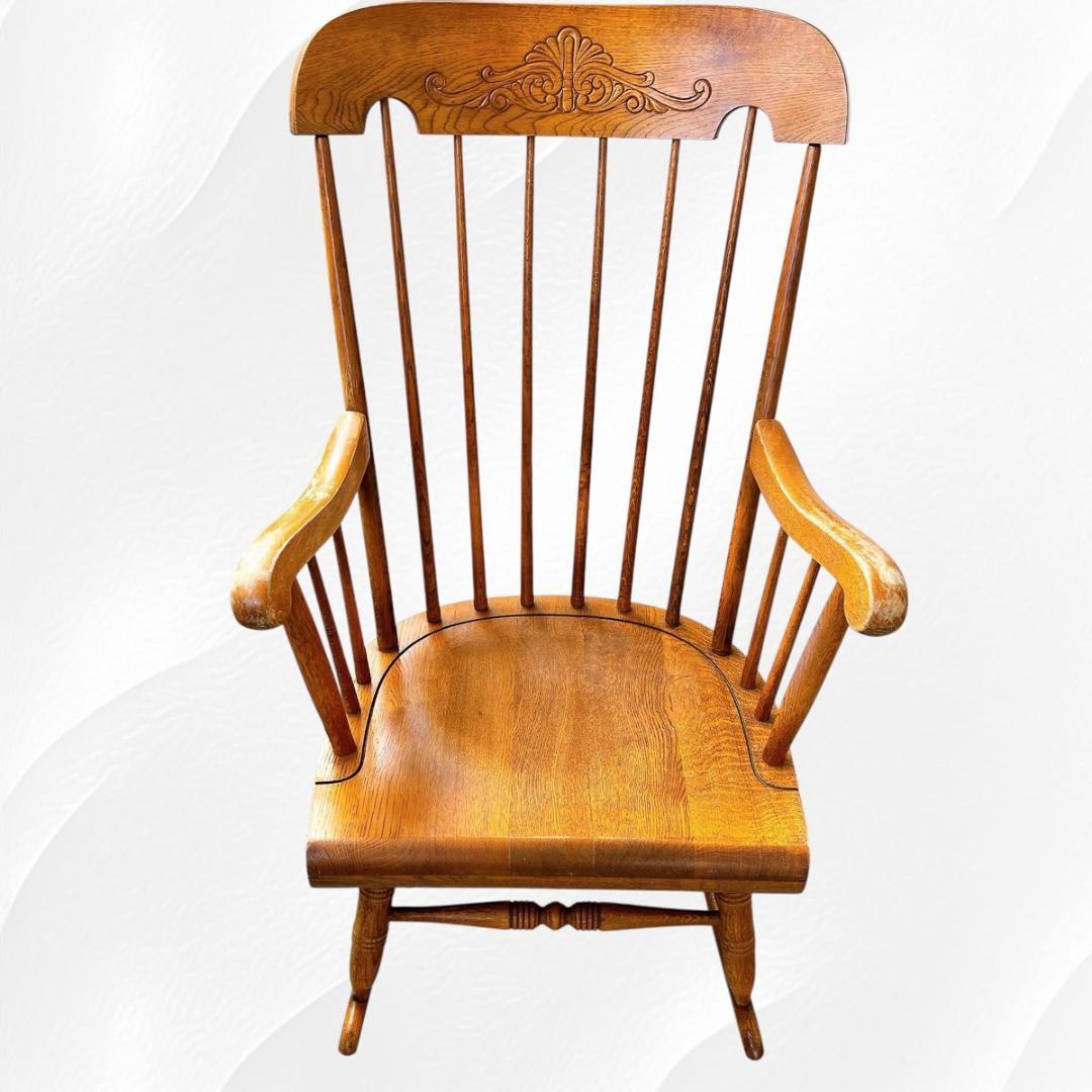 飛騨産業 キツツキ ヴィンテージ アンティーク ロッキングチェア 家具 椅子