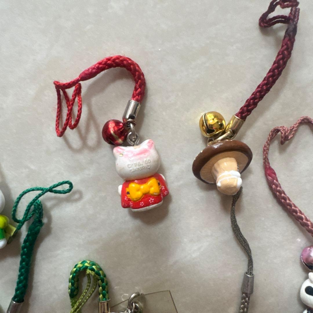 ご当地　キティ ストラップ　根付け まとめ売り