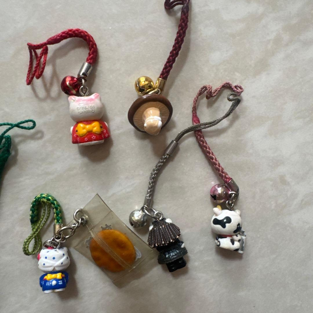 ご当地　キティ ストラップ　根付け まとめ売り